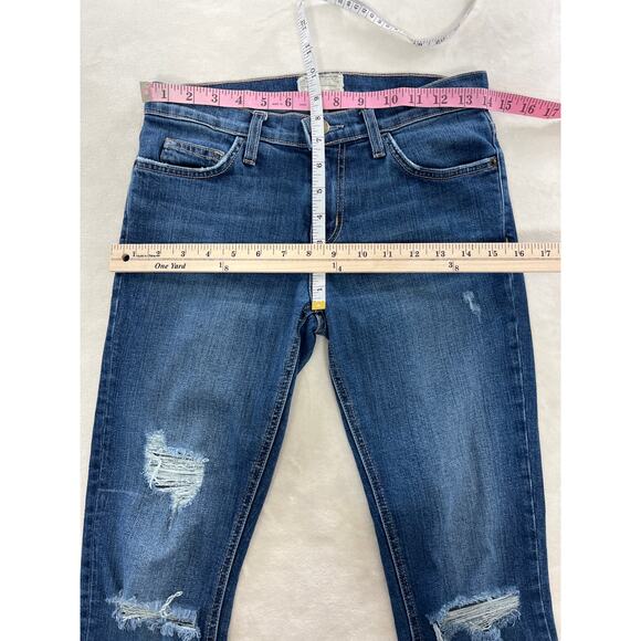 Current Elliot Straight Leg Denim Jean Limitless Destroy Released Hem Capsule - Picture 10 of 11
